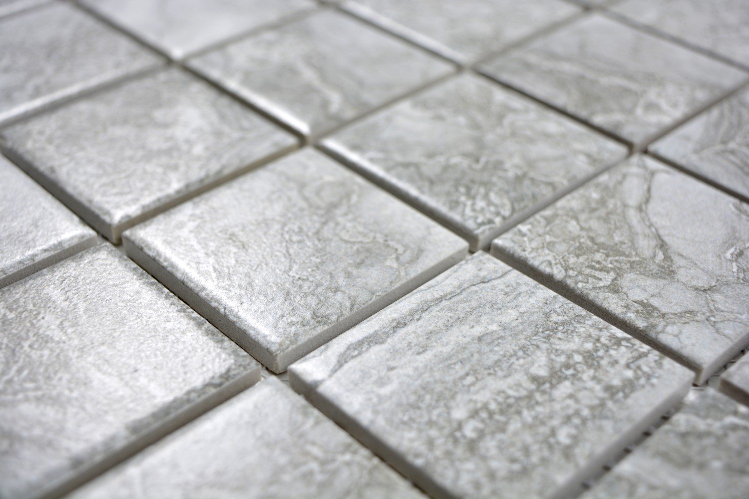 bianca Naturalmente Tessere di mosaico Ceramica 10 fogli