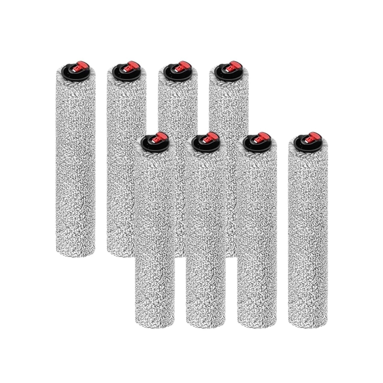 Rubber Roller Mop Brush,Compatible For Eufy,Omni E25/E28 Robot Vacuum Cleaner Main Brush Replacement Spare Parts Accessories(8 Roller Mop)
