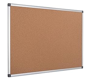 Tablón de anuncios - Bi-Office Maya - De corcho 180x120cm