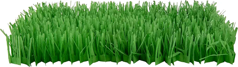 Instincts by SmartyKat 2-Pack Meadow Mayhem Hide &amp; Seek Paper Grass Rustle Cat Mat Toy - Green, 2-Pack