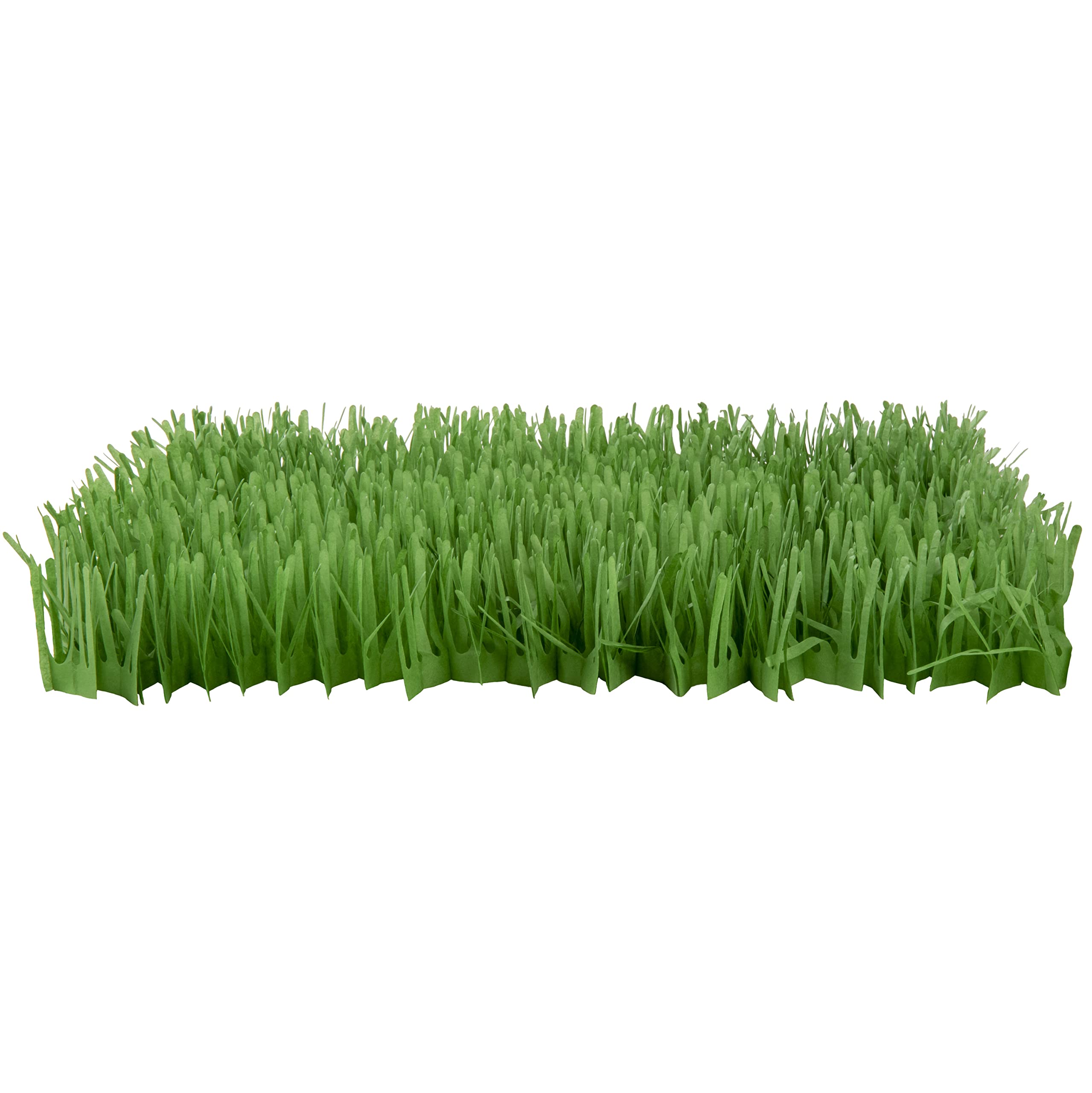 SmartyKat Instincts 2-Pack Meadow Mayhem Hide & Seek Paper Grass Rustle Cat Mat Toy - Green, 2-Pack