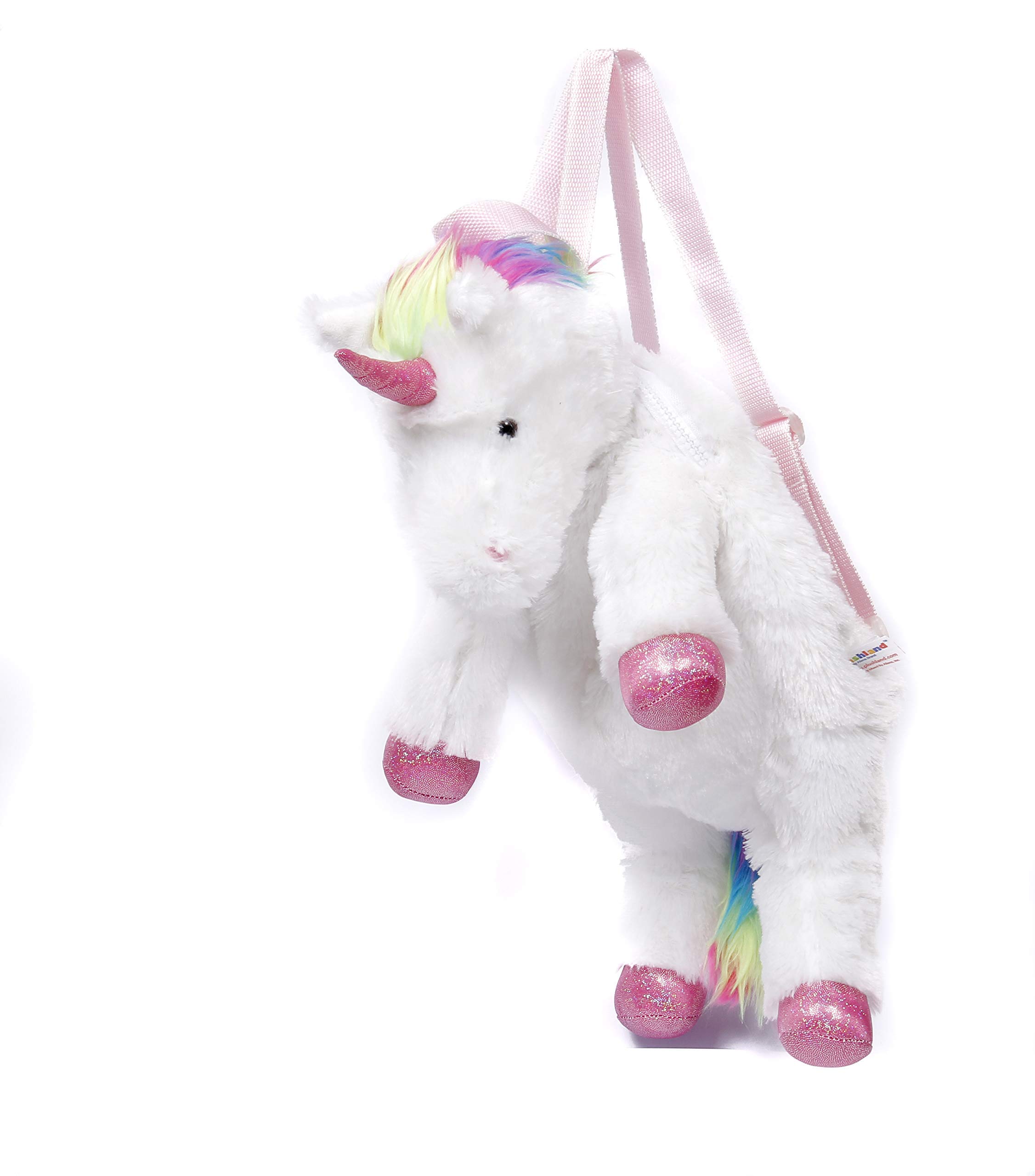 Amazon.co.jp: Plushland - 14インチ レインボー ユニコーン