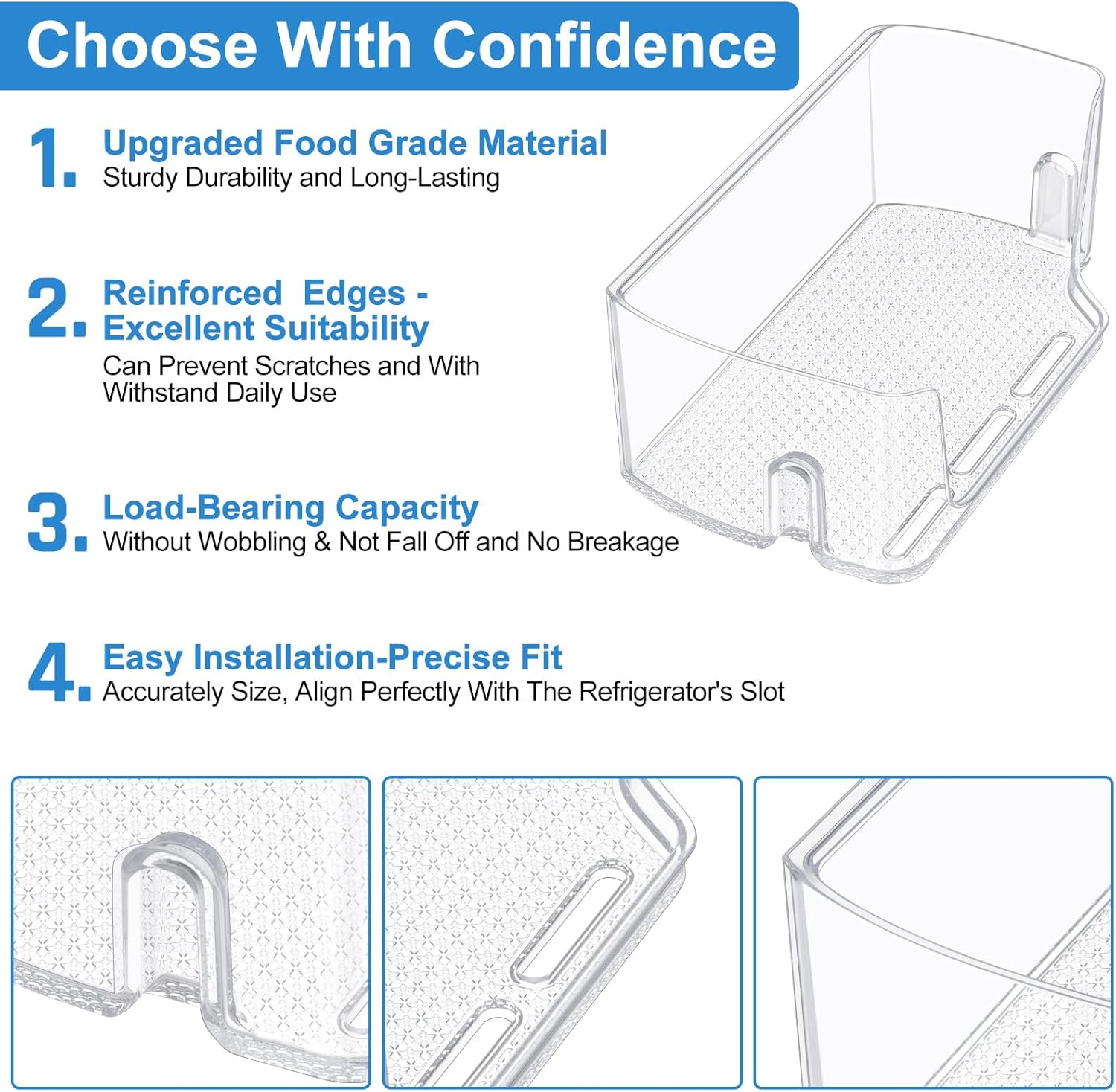 Replacement Refrigerator Door Shelf