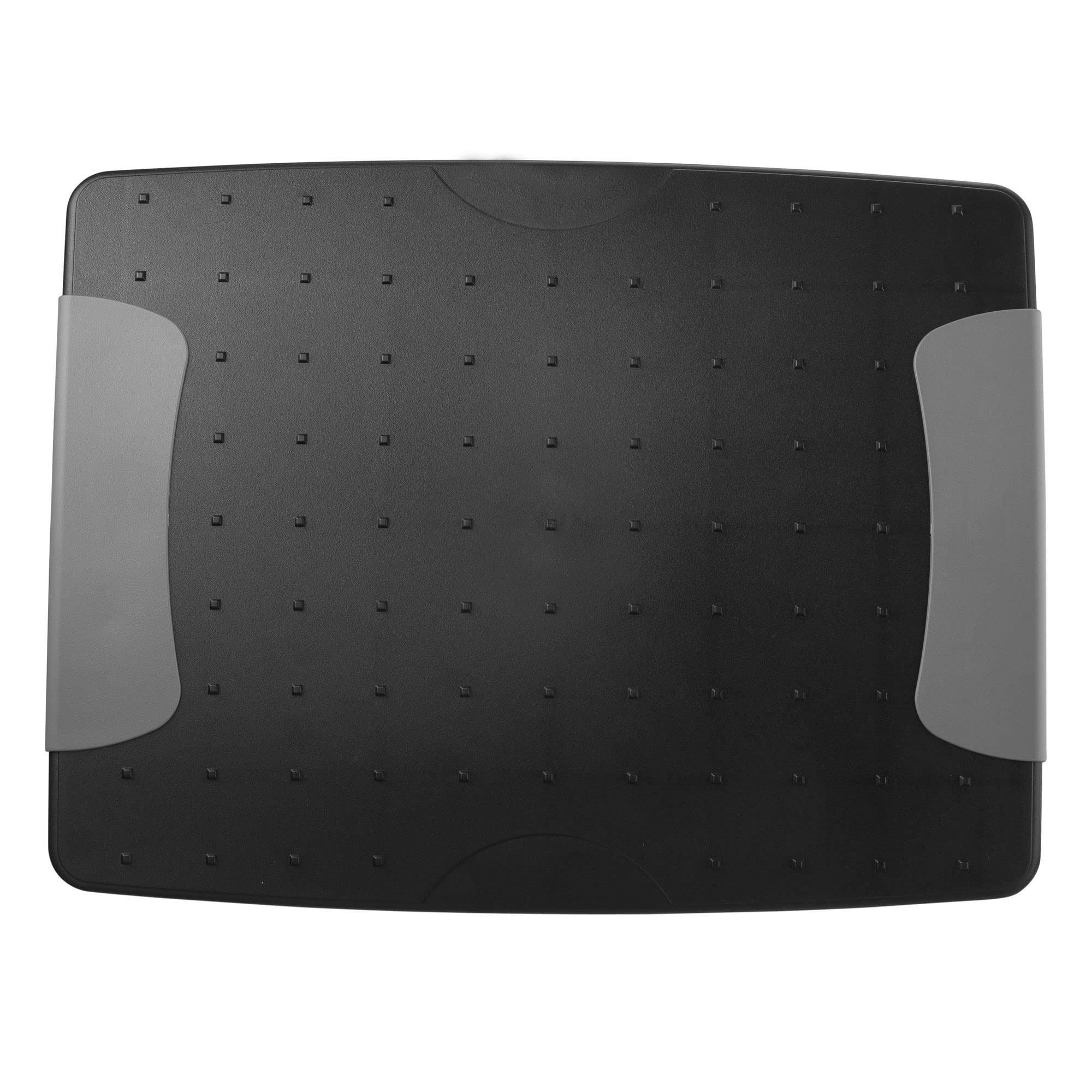 Kantek Professionelle Verstellbare Fußstütze, 4 bis 17,8 cm Höhe, schwarz (FX400)