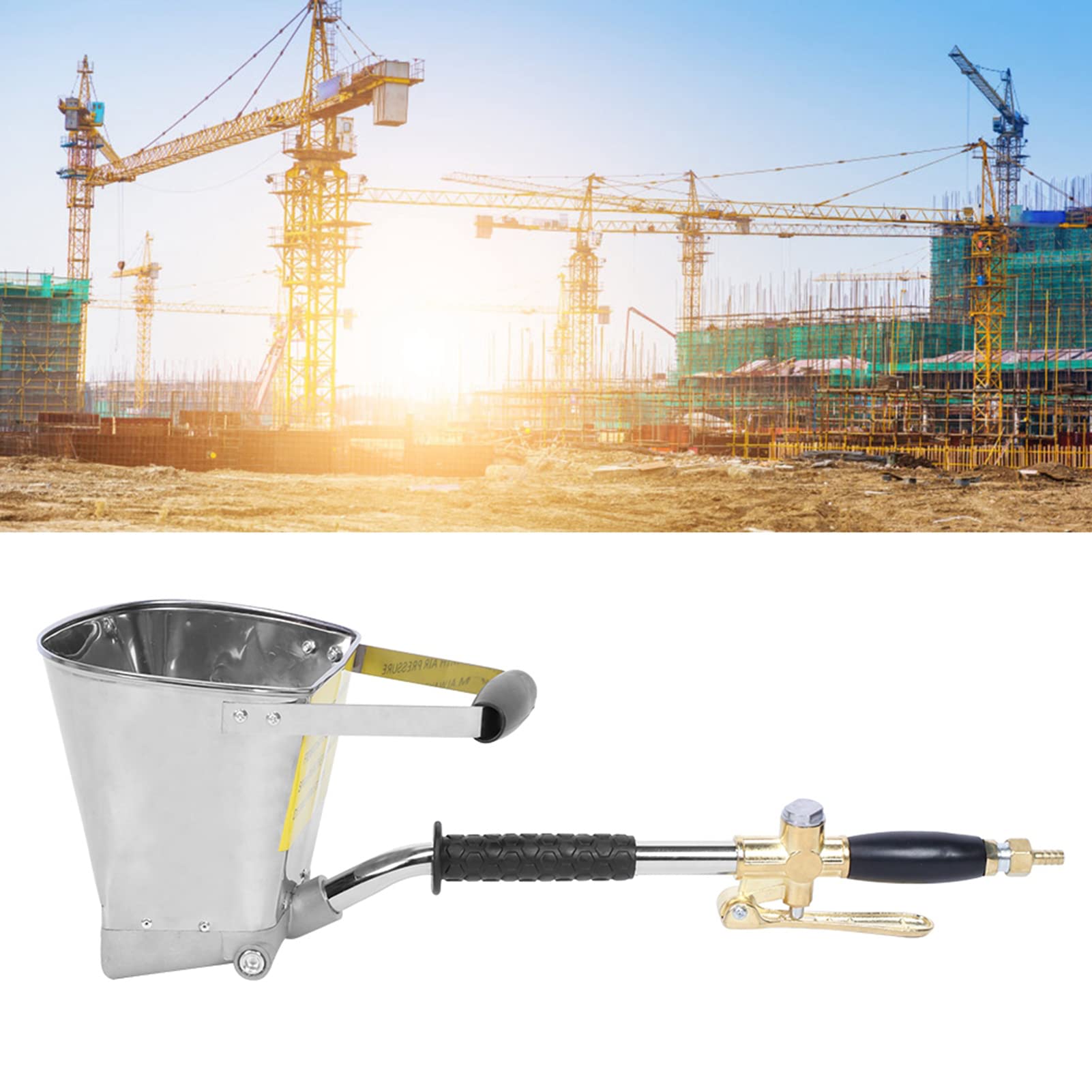 Spruzzatore di Cemento per Malta da Costruzione in Alluminio Ad Alta Pressione per Verniciatura di Interni Ed Esterni, Decorazione di Pareti e Ristrutturazione di Case
