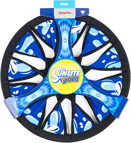 Miniatura 4 de Sunlite Sports Water Series Spin Twist Frisbee, 1 pieza, los colores varían, azul/verde/naranja/rojo (AN0509-B)