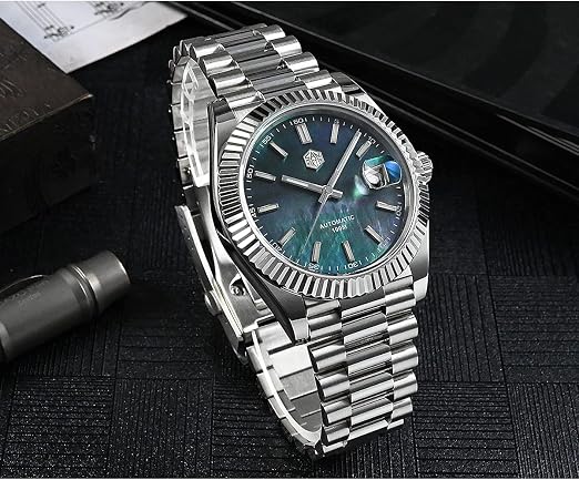 Stainless Steel Classic Wristwatch 