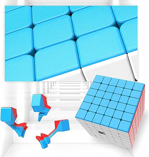Miniatura 14 de LiangCuber Moyu Meilong Speed Cube 7x7 - Cubo de rompecabezas Meilong sin calcomanías, juguetes educativos