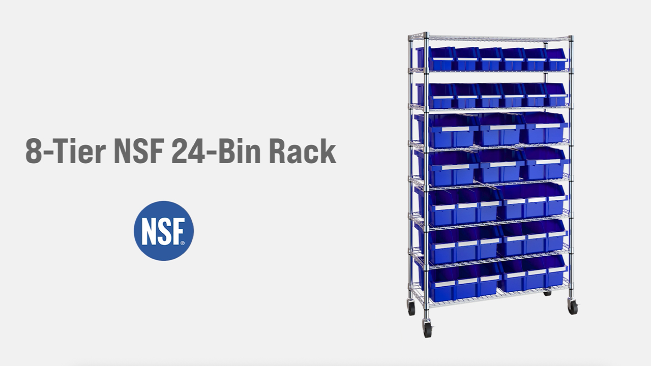 Amazon.com: Seville Classics Commerical Grade NSF-Certified Bin