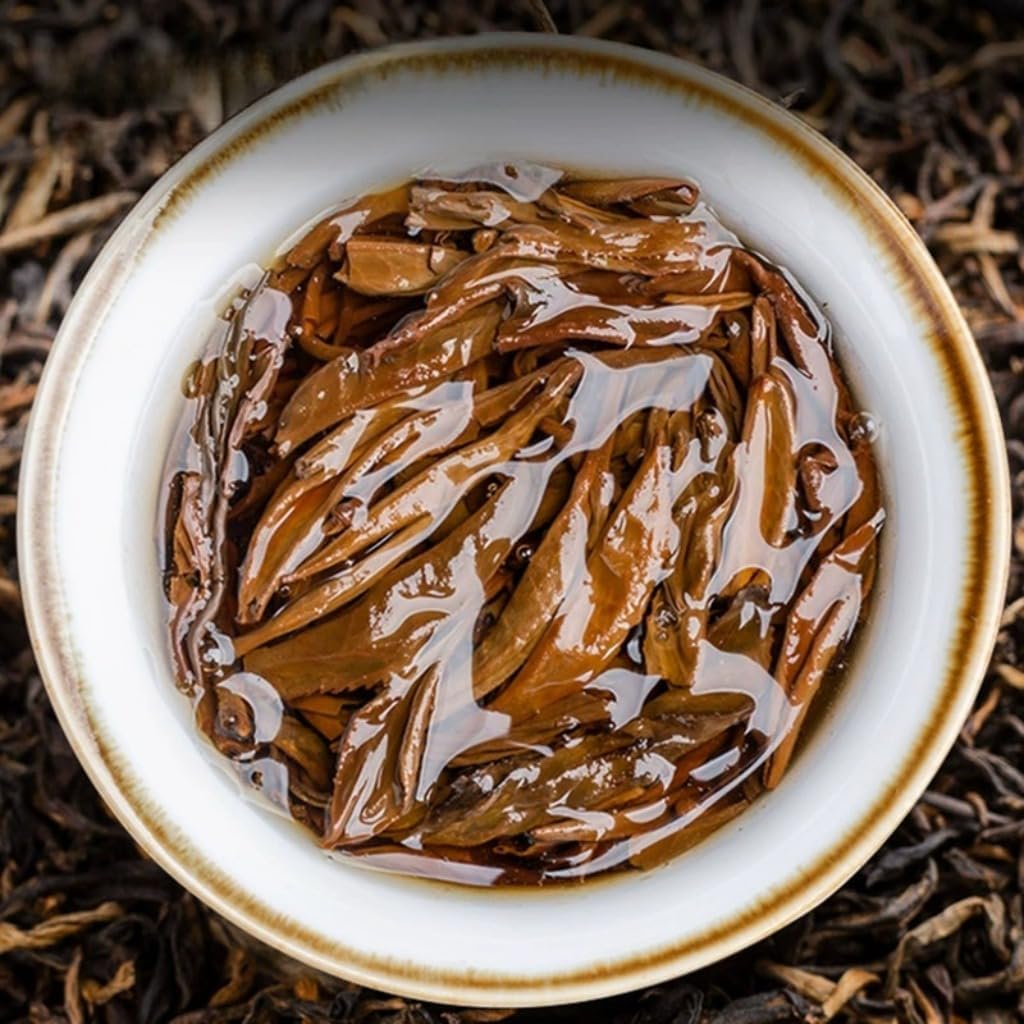 Tè Nero Yunnan Dianhong Di Grado 1 | Albero Antico Di Alta Montagna, Aroma Floreale, Tè in Foglie Sciolte 200g * 2/14,11oz | Tè Sano