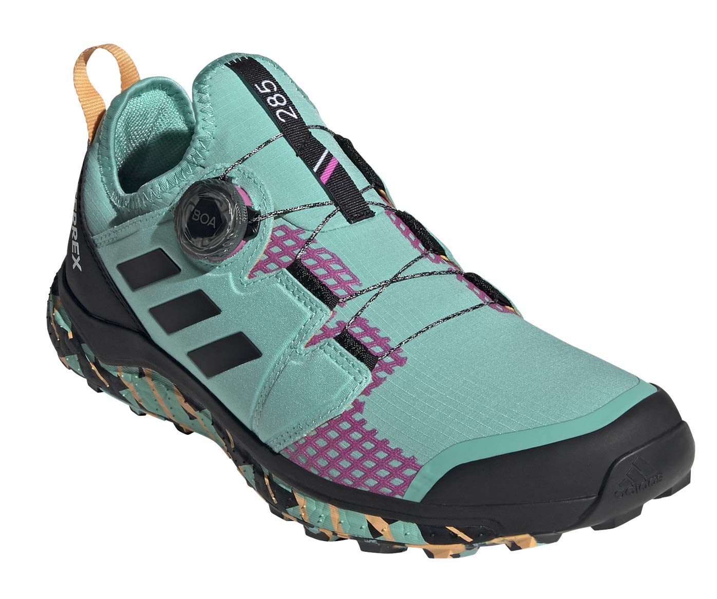 Amazon.com | adidas Men's Terrex Agravic BOA Trail Running Shoe, Acid  Mint/Core Black/Screaming Pink - 7 | Trail Running