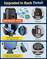 Vista 9 de VANMASS Soporte de teléfono para tu automóvil 2026 Ultimate Phone Mount Militar Parabrisas Ventilación del salpicadero del parabrisas 【Lo más nuevo