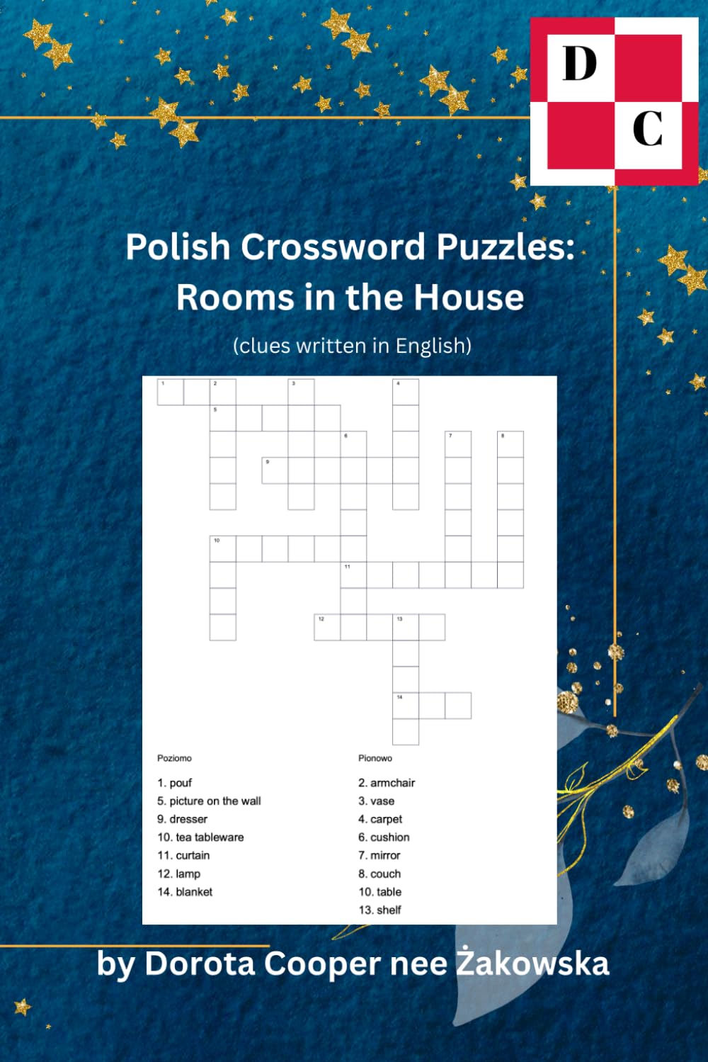 Polish Crossword Puzzles - Rooms in the House (clues written in English)