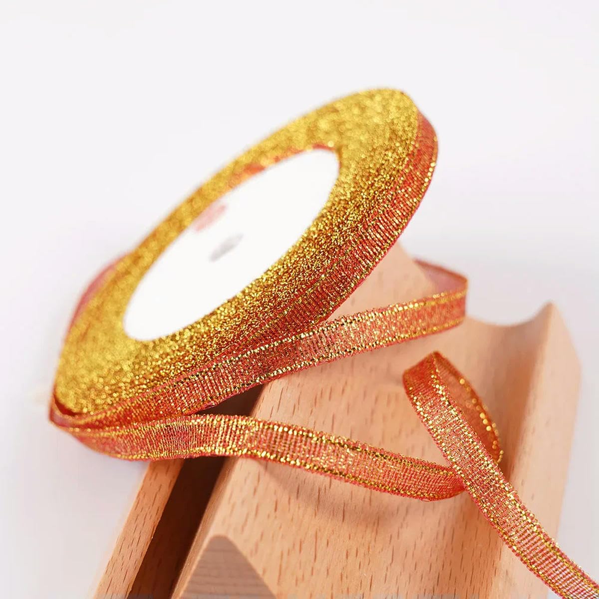 CIVIOOH 22 meters/roll 6mm Ribbon DIY Bow Crafts Gift Wrapping Bouquets Party Decor Ribbons