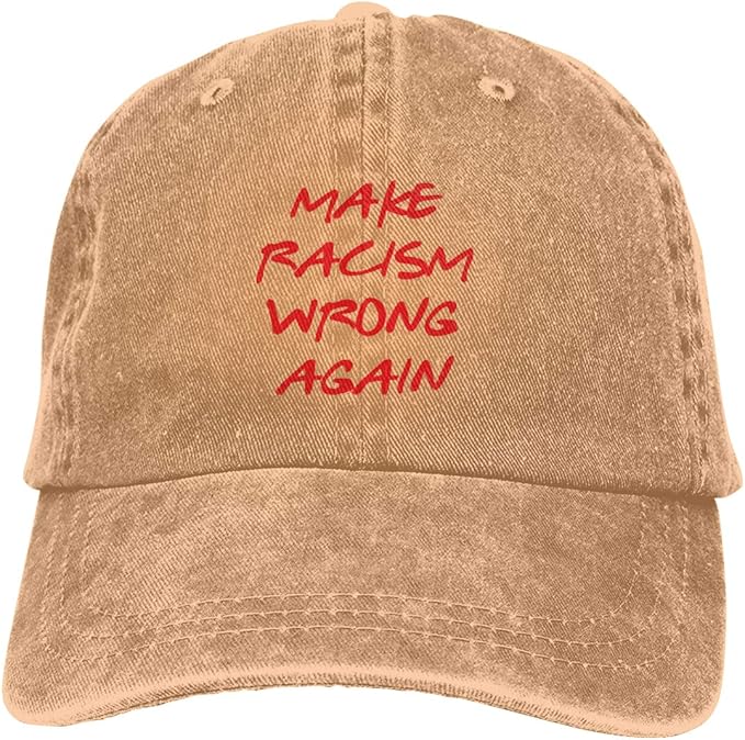 Lin Make Racism Wrong Again Anti Racism Anti Hate Unisex Outdoor Dad