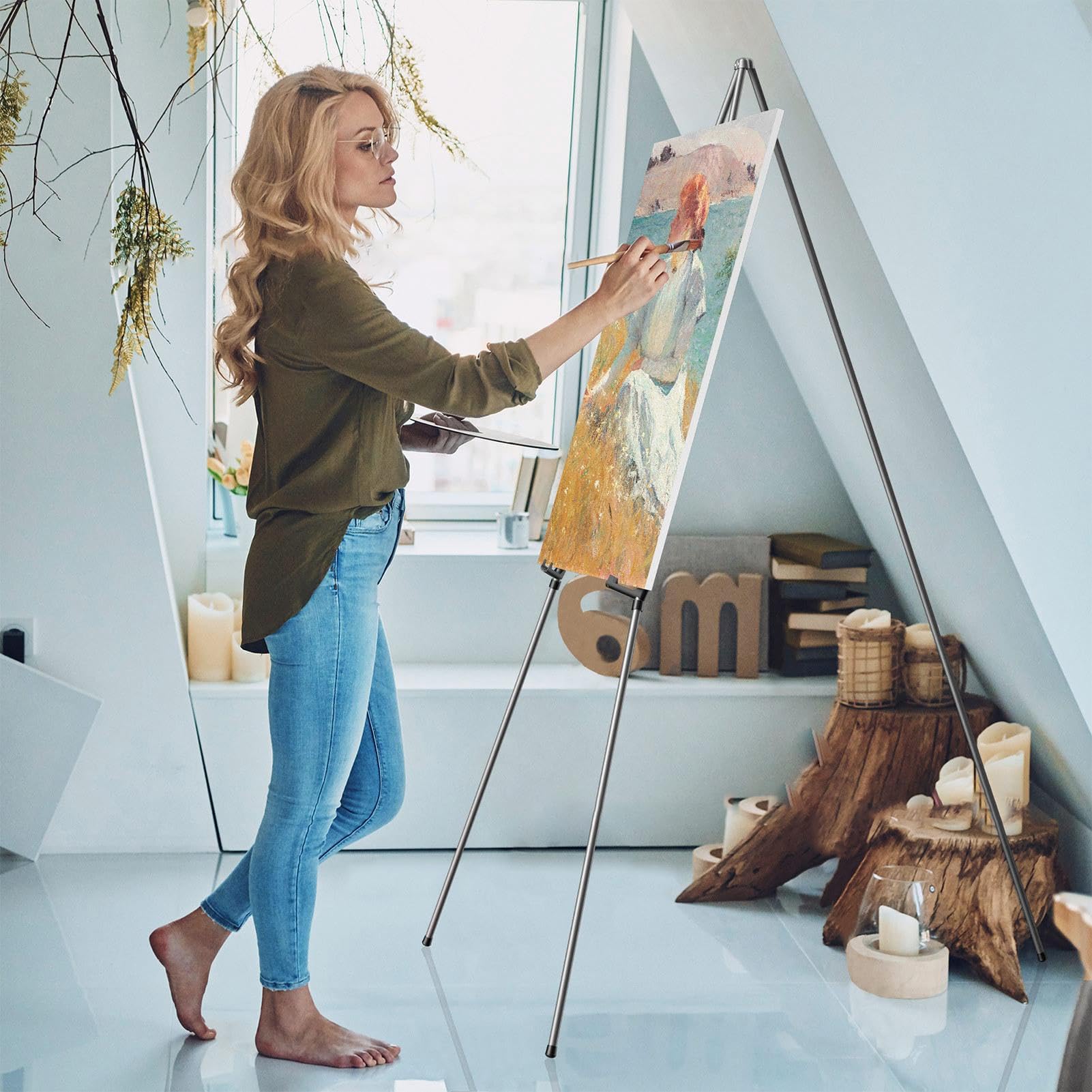 Ständer zur Präsentation, Kunst- -Ständer