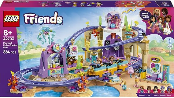LEGO Friends Deniz Kızı Hız Treni Yapım Seti 42703