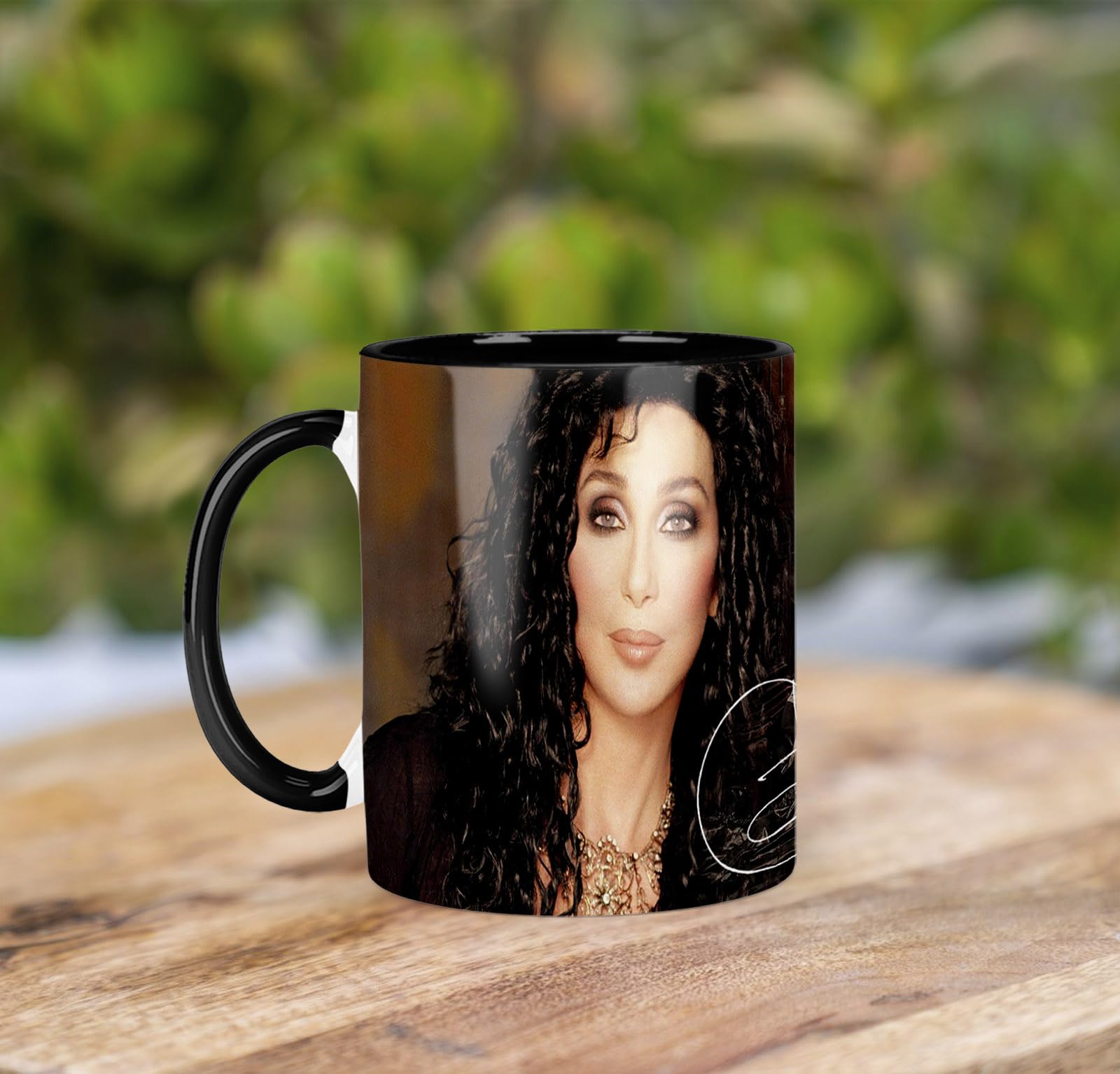 Cher Tasse Innen & Henkel Schwarz Keramikbecher Mug Küche, Haushalt & Wohnen