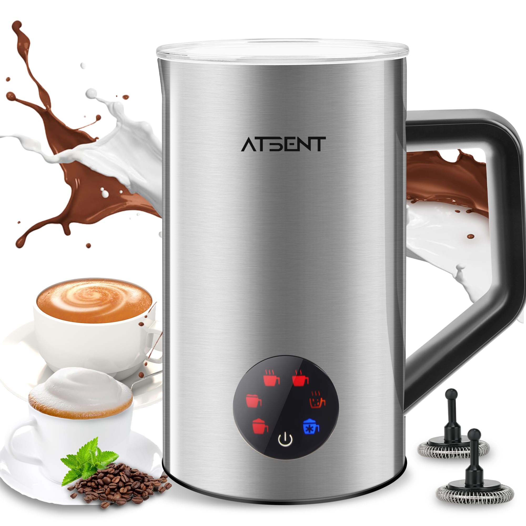 Amazon.com: Milk Frother and Steamer, 6-in-1 Hot and Cold Foam