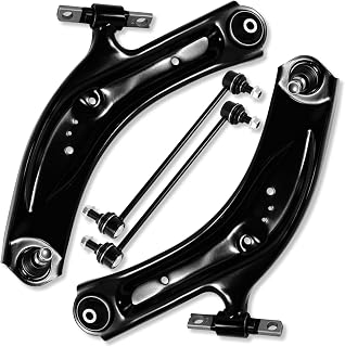 4pc Front Lower Control Arm Stabilizer Sway Bar End Link Compatible with Fit for Nissan Rogue Sport 2014 2015 2016 2017 2018 2019#OE K623110 K623111 K750095 K750094