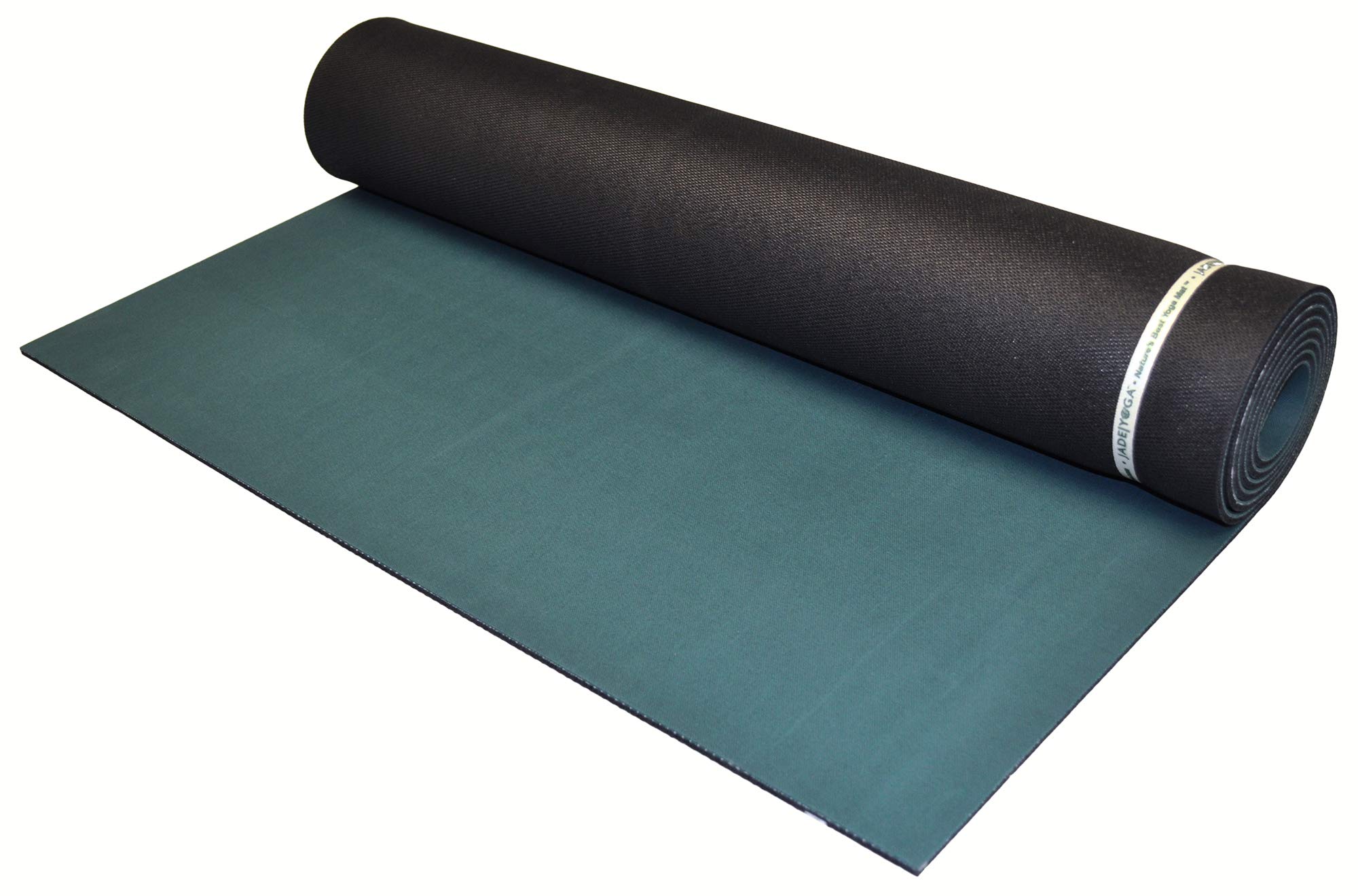 'JadeYoga Elite S() Yoga Mat, Sustainable Workout Mat Specially Created for Vigorous Practice, Thick Large Exercise Mat with Good Grip & Cushion, Fitness Mat, 3/16'' Thick, 24'' Wide, 71'' Long'