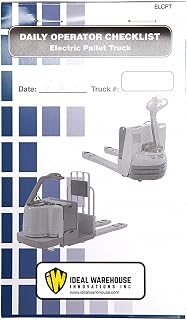 Replacement Checklist Electric Pallet Truck (5)