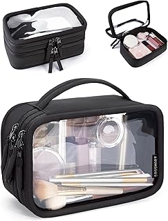 BAGSMART Bolsa de aseo aprobada por la TSA, b...