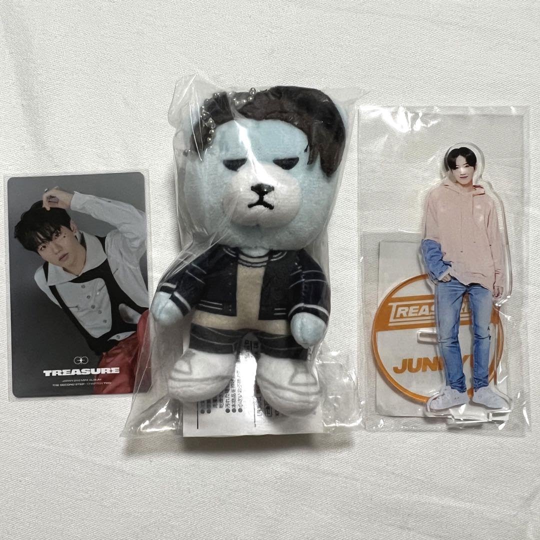 Amazon.co.jp: TREASURE ジュンギュ ポップアップ アクスタ ぬいぐるみ  