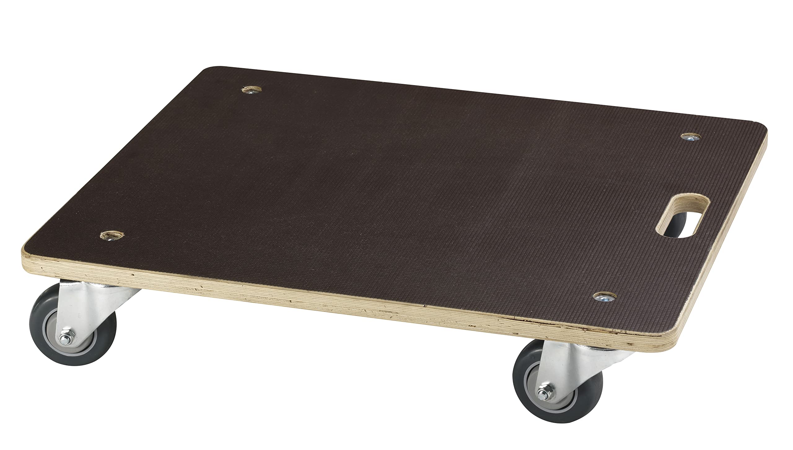 Dörner + Helmer Transportroller Atlas-Pro, 590mm x 490mm x 130mm, 400kg Tragkraft, TPE-Räder, für Kisten und Möbel