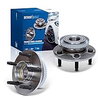 Vista 38 de Detroit Axle - 2 Cubos de Cojinetes de Rueda Delantera para Dodge Ram 1500 2009-2011, Conjunto de Cojinetes de Rueda y Cubos 2010, Par de Cubos