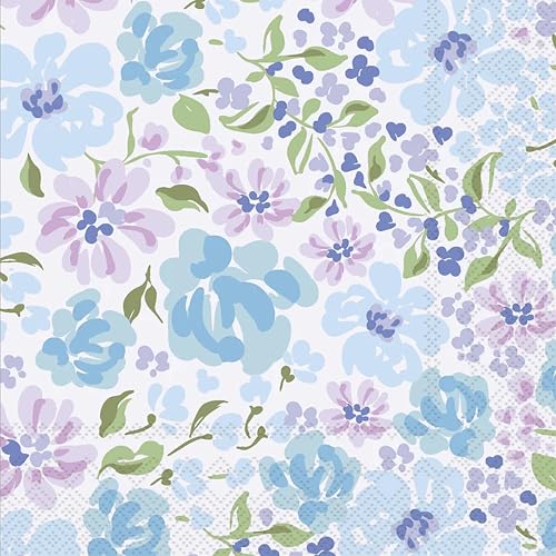 IHR Ideal Home Range Cocktail Napkins Disposable 3-Ply Paper Party Supplies, 5" 