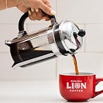 Lion Coffee Vanilla Macadamia Flavored Whole Bean Coffee, Light Roast, A Taste of Aloha - 10 Ounce Bag