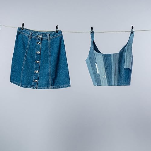 Miniatura 5 de IMROPE Cuerda de poliéster trenzada de 0.315 in (516 pulgadas) y 16 pies, ideal para línea de ropa y columpio, diseño de 7 núcleos, duradera y