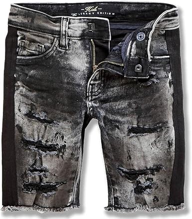 Amazon.com: Jordan Craig Kids Pantalones cortos de mezclilla a rayas Sparta  (Triple Black) : Ropa, Zapatos y Joyería