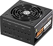 AGT Series 1000W Power Supply, 80+ Gold Certified, Fully Modular, FDB Fan, Compact 140mm Size, 10 Year Warranty, ATX Gaming Power Supply