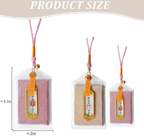 Miniatura 3 de 2 piezas de omamori japonés para bendición amormatrimonialtradicional hecho a mano