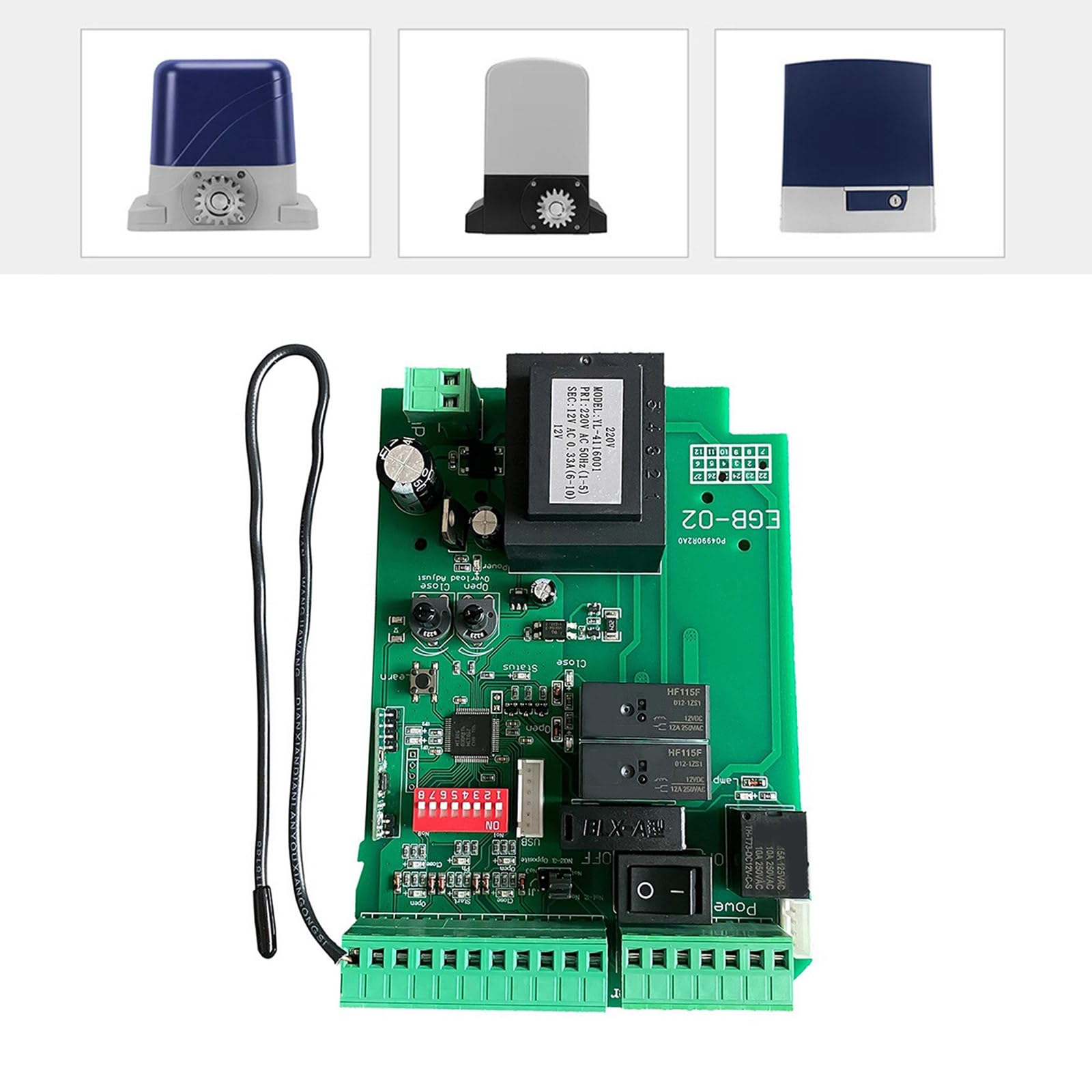 Carte PCB intelligente offrant un design étanche, plusieurs protections et installations faciles pour ouvre-portes coulissantes
