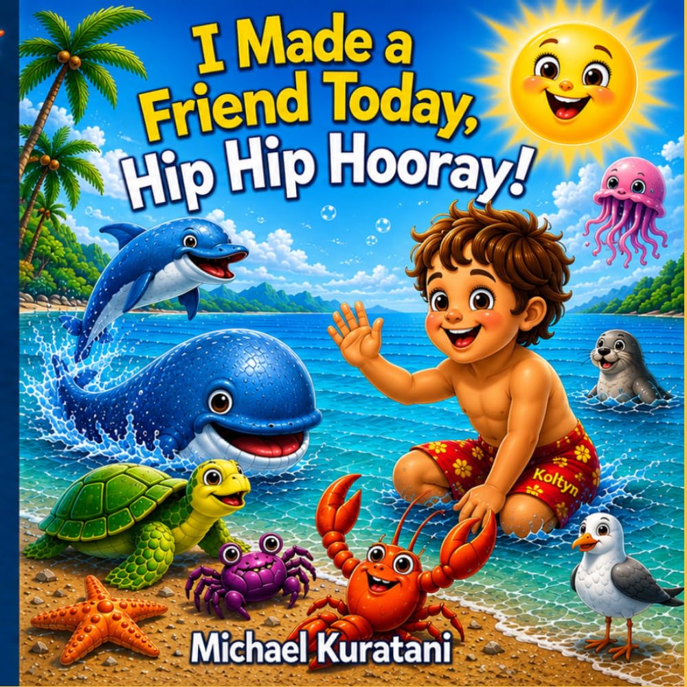 I Made a friend Today: storybook and Coloring Pages Adventure for Kids
