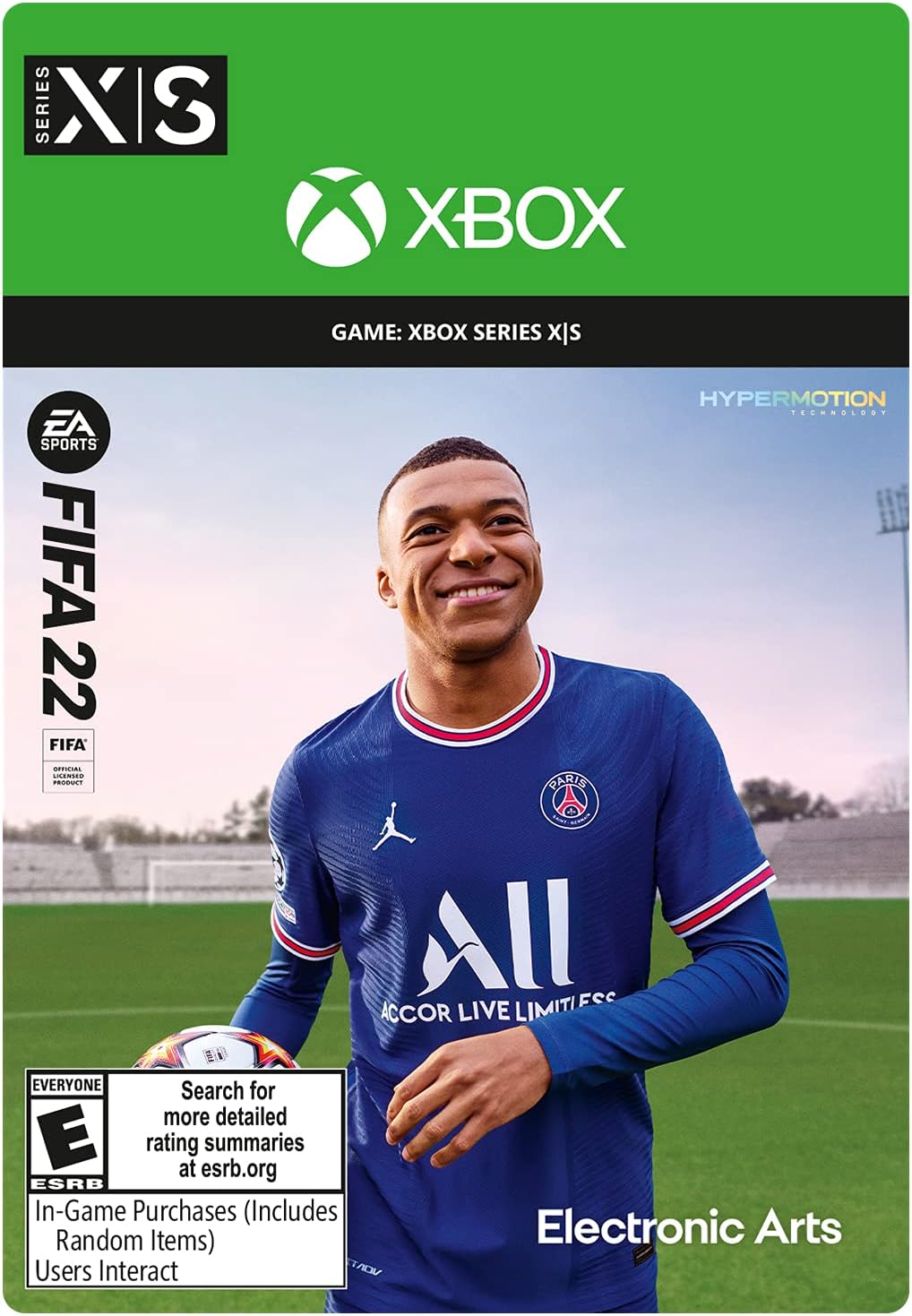 FIFA 22: Standard Edition - Xbox Series X|S [Digital Code]