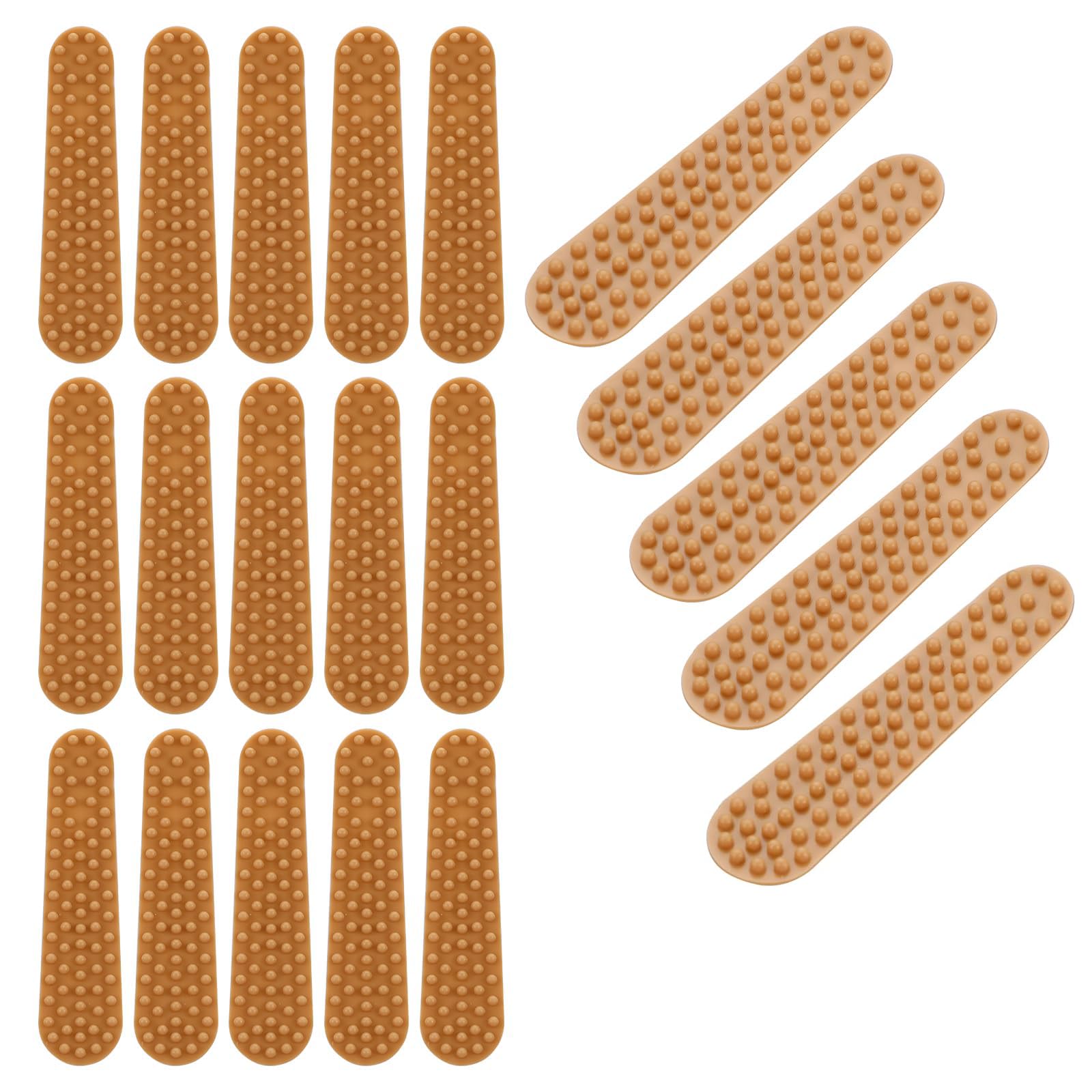 20Pcs Shoulder Strap, Anti-Slip Shoulder Bag Strap Gripper, Backpack Accessories, Pad for Bag Strap, Anti Slip Purse Pad, Light Brown Color, Portable Comfort Accessory-image-18