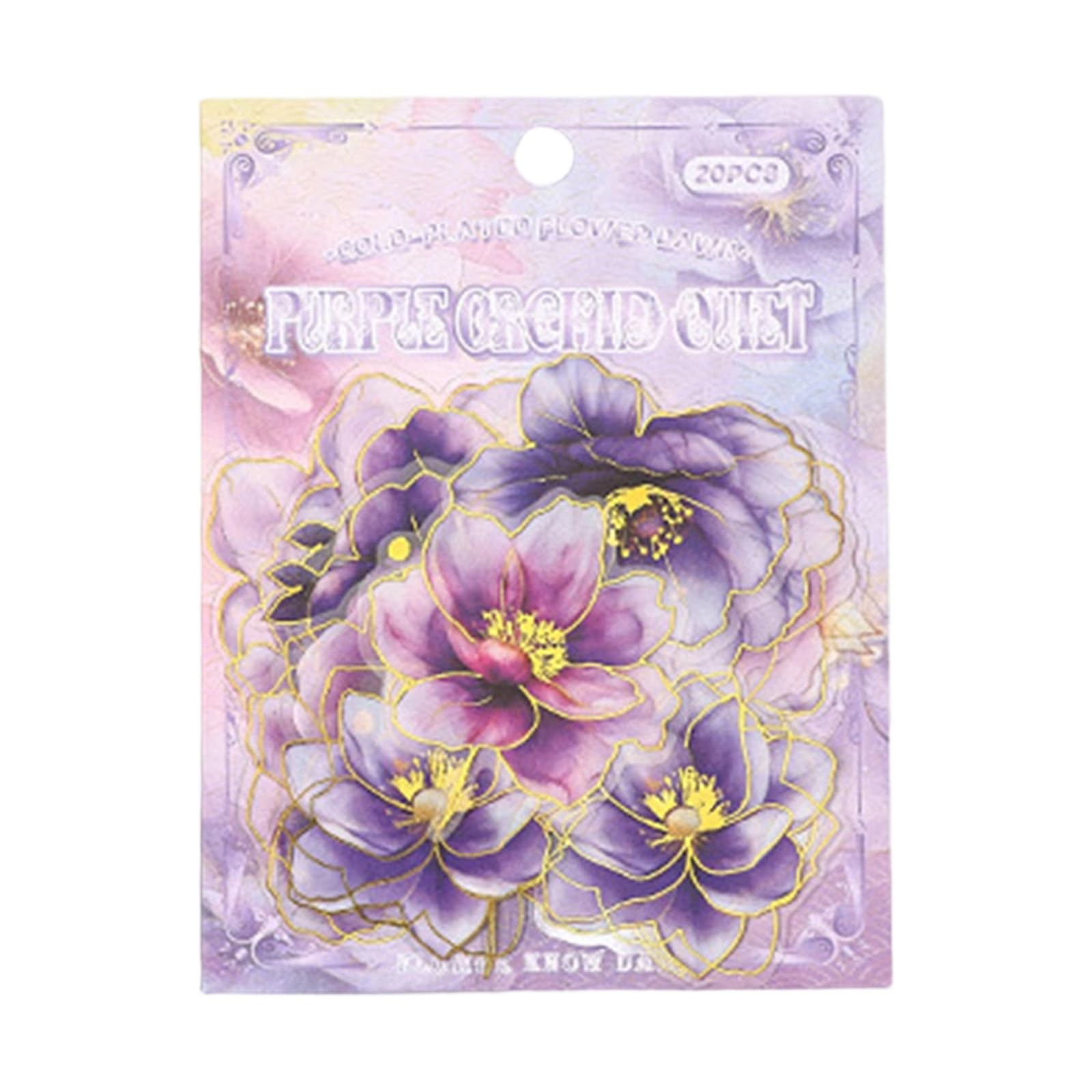 Artistic Scrapbooking Sticker Scrapbook Accessories, Waterproof Decorative Stickers for Scrapbooking & Letters Journaling