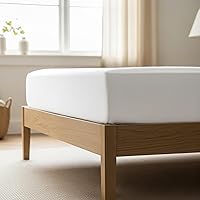 Mellanni Queen Fitted Sheet Iconic Collection - Soft Cooling Microfiber, 16" Deep Pocket, Stain Fade Resistant White - Good Housekeeping Award Winner