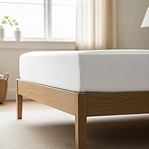 Mellanni Queen Fitted Sheet - Iconic Collection Bedding Sheets with up to 16 inch Deep Pocket - Soft & Cooling - Fade & Stain Resistant - 1 PC (Queen, White)