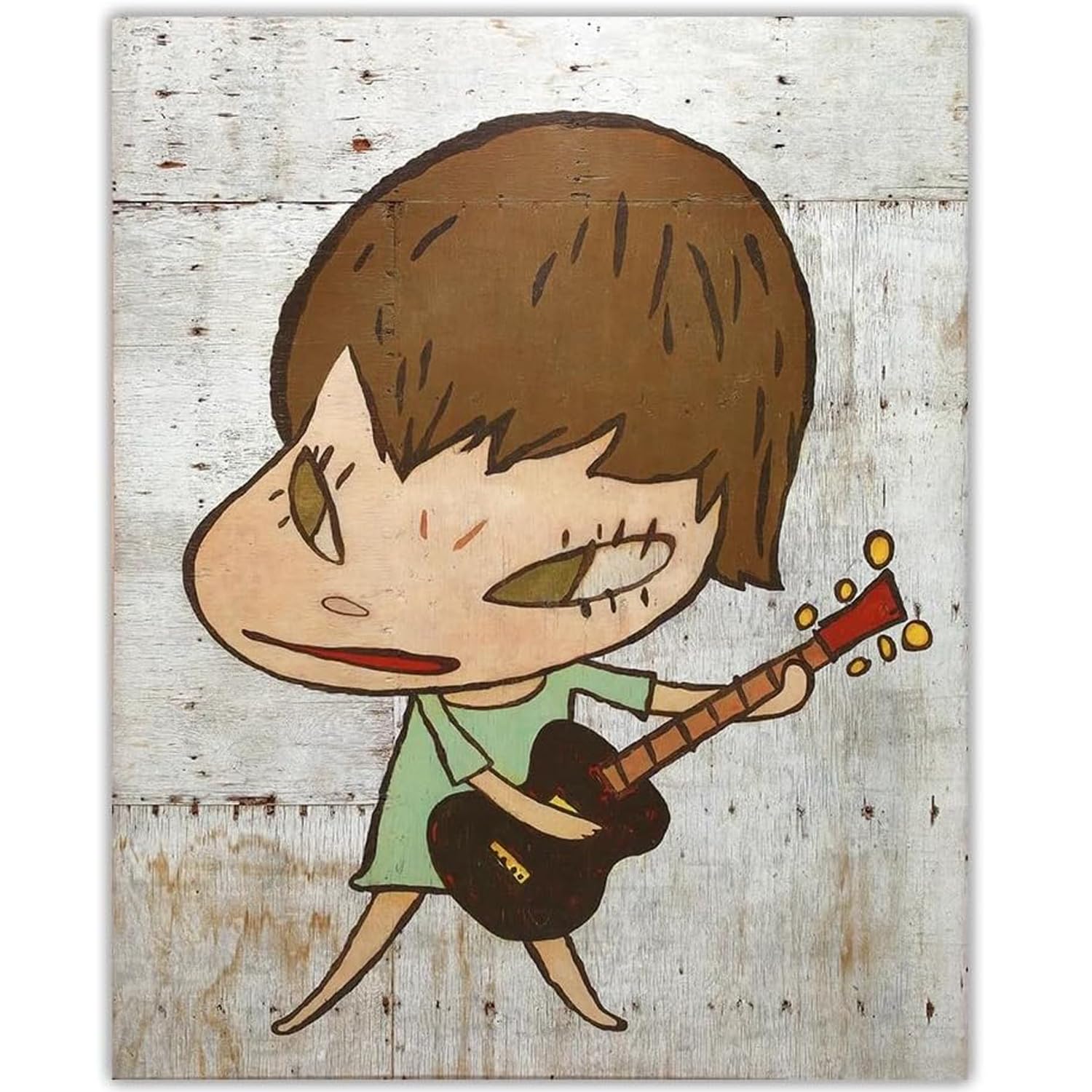 奈良美智 版画 Guitar Girl ED75 奈良美智 版画 Guitar Girl ED75 日本艺术家| 奈良美智（Yoshitomo