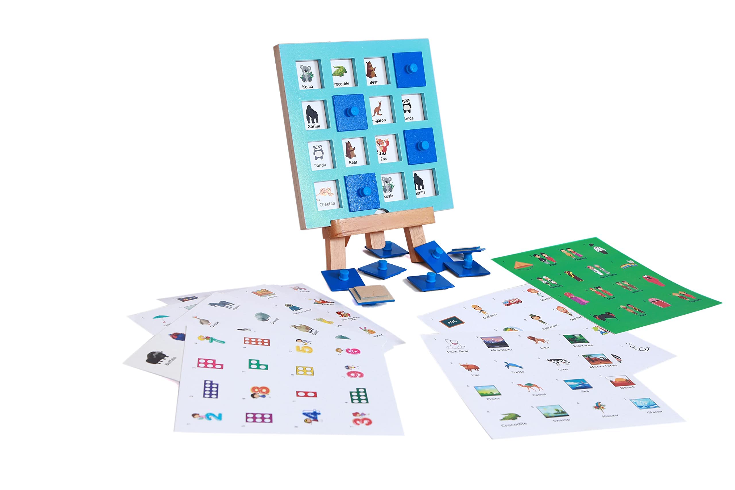 Wonderhood Wooden Memory Match Games Learning Educational Toys for 3+ Year Old Kids (B0BLBW87VS) Amazon Price History, Amazon Price Tracker