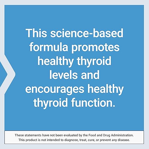 Miniatura 6 de Life Extension Triple Action - Suplemento de apoyo para la salud de la tiroides con vitaminas A B yodo magnesio L-tirosina Ashwagandha y ginseng