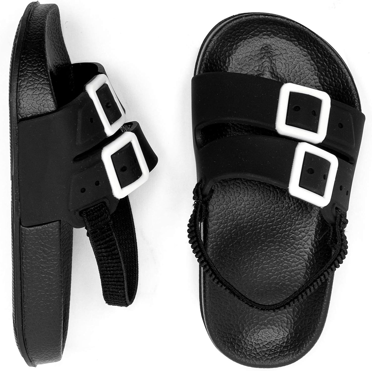 ODOUK Toddler Boys Girls Slide Sandals Slip-On Footbed Water Shoes Beach/Pool