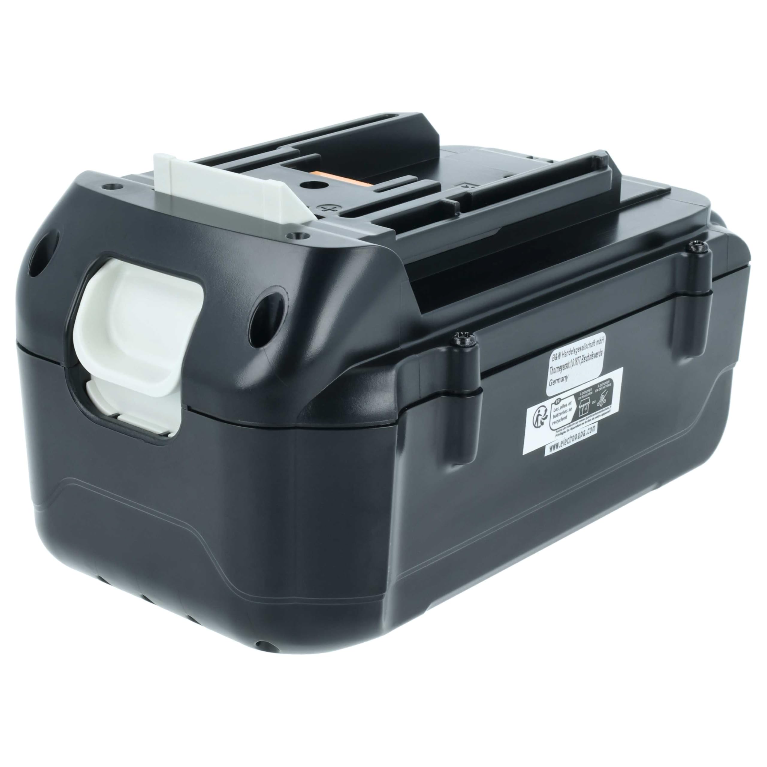 vhbw 2x akumulator litowo-jonowy 3000 mAh (36 V) do elektronarzędzi narzędzia Powertools Tools Makita BBC300, BBC300LRDE, BBC300LZ, BBC300LZ2C, BC231