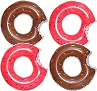 Vista 9 de DMAR Flotador de piscina con forma de dona, tubo y anillo para playa y piscina