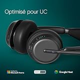 EPOS IMPACT 1060T ANC Adaptive Noise Cancelling Wireless Headset for PC with Active Noise Cancellation, EPOS AI Mic, Super Wideband Audio, Bluetooth, Wireless Charging, Microsoft Teams Certified - 4
